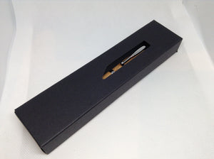 Charcoal Black Cardboard Pen Presentation Box