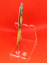 Load image into Gallery viewer, (25) Zebrano Wood Slimline Click Pencil