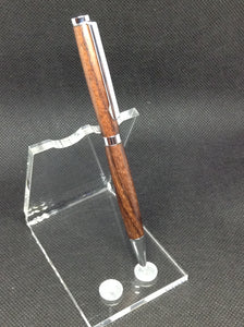 (27) Indian Rosewood Slimline Twist Style Pen