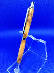 (25) Zebrano Wood Slimline Click Pencil