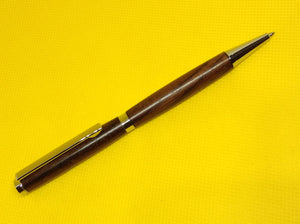 (27) Indian Rosewood Slimline Twist Style Pen