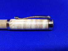 Load image into Gallery viewer, (30) Curly Maple Gold colour Platted Fountain Pen