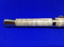 Load image into Gallery viewer, (30) Curly Maple Gold colour Platted Fountain Pen