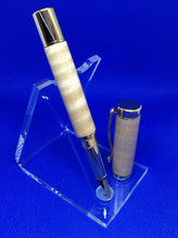 Load image into Gallery viewer, (30) Curly Maple Gold colour Platted Fountain Pen