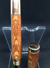 Load image into Gallery viewer, (29) Roupala Lacewood Gold colour Plated Fountain Pen