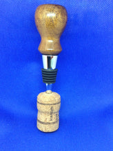 Load image into Gallery viewer, Ovangkol Wood Wine Bottle Stopper