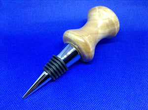 Ash wood bottle stopper