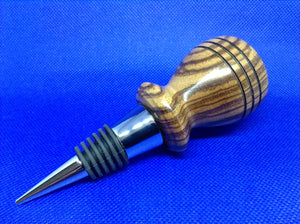 Zebrano Bottle stopper