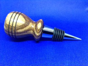 Zebrano Bottle stopper