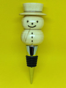 Festive Snowman Bottle Stopper