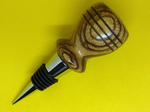 Zebrano Bottle stopper