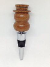 Load image into Gallery viewer, Festive Snowman bottle stopper with a built in corkscrew