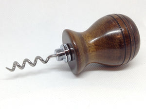 Ovangkol Wood Corkscrew & Bottle Stopper