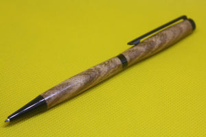 (16) - Zebrano Wood Twist Style Slimline Pen