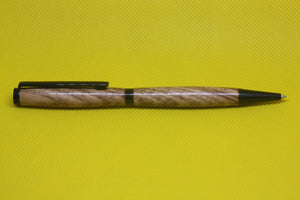 (16) - Zebrano Wood Twist Style Slimline Pen