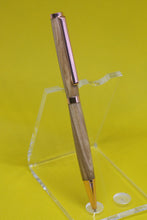 Load image into Gallery viewer, (07) - Zebrano Wood Twist Style Slimline Pen