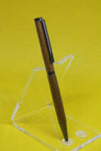 Load image into Gallery viewer, (08) - Dark Brown Wood Slimline Twist Style Pen