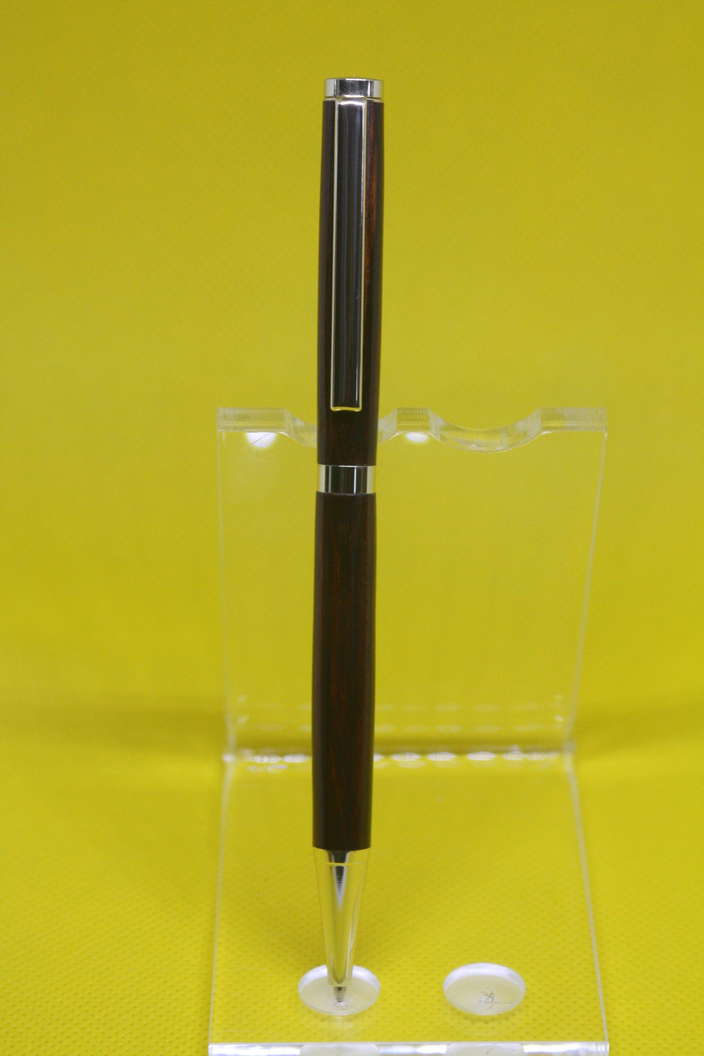 (17) - Indian Rosewood Twist Style Slimline Pen