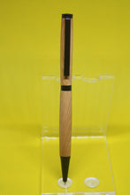 Load image into Gallery viewer, (12) - English Yew Wood Twist Style Slimline Pen