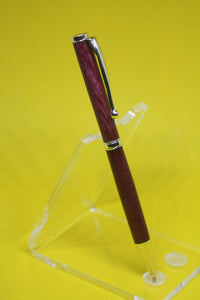 (22) - Purple Heart Twist Style Fancy Slimline Pen