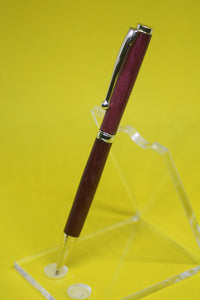 (22) - Purple Heart Twist Style Fancy Slimline Pen