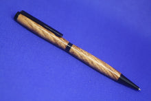 Load image into Gallery viewer, (16) - Zebrano Wood Twist Style Slimline Pen