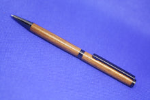 Load image into Gallery viewer, (08) - Dark Brown Wood Slimline Twist Style Pen