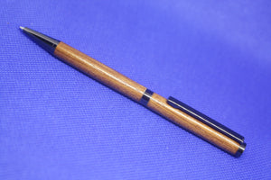 (08) - Dark Brown Wood Slimline Twist Style Pen