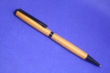 Load image into Gallery viewer, (12) - English Yew Wood Twist Style Slimline Pen