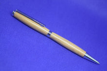 Load image into Gallery viewer, (15) - Twist Style Slimline Pen With a Light Coloured Wood