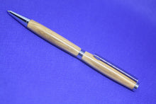 Load image into Gallery viewer, (15) - Twist Style Slimline Pen With a Light Coloured Wood