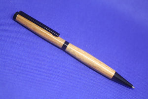 (19) - Light Brown Twist Style Slimline Pen