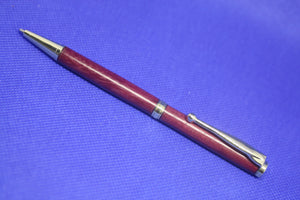 (22) - Purple Heart Twist Style Fancy Slimline Pen