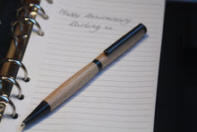 Load image into Gallery viewer, (06) - Beech Wood Twist Style Slimline Pen