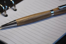 Load image into Gallery viewer, (15) - Twist Style Slimline Pen With a Light Coloured Wood