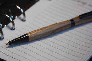 (19) - Light Brown Twist Style Slimline Pen