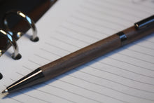 Load image into Gallery viewer, (21) - Walnut Wood Twist Style Slimline Pen